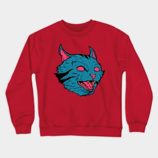 Flat Cat Crewneck Sweatshirt